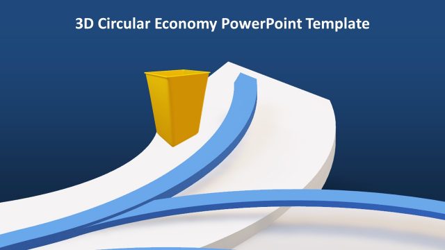 Circular Economy Business 3D Model Presentation