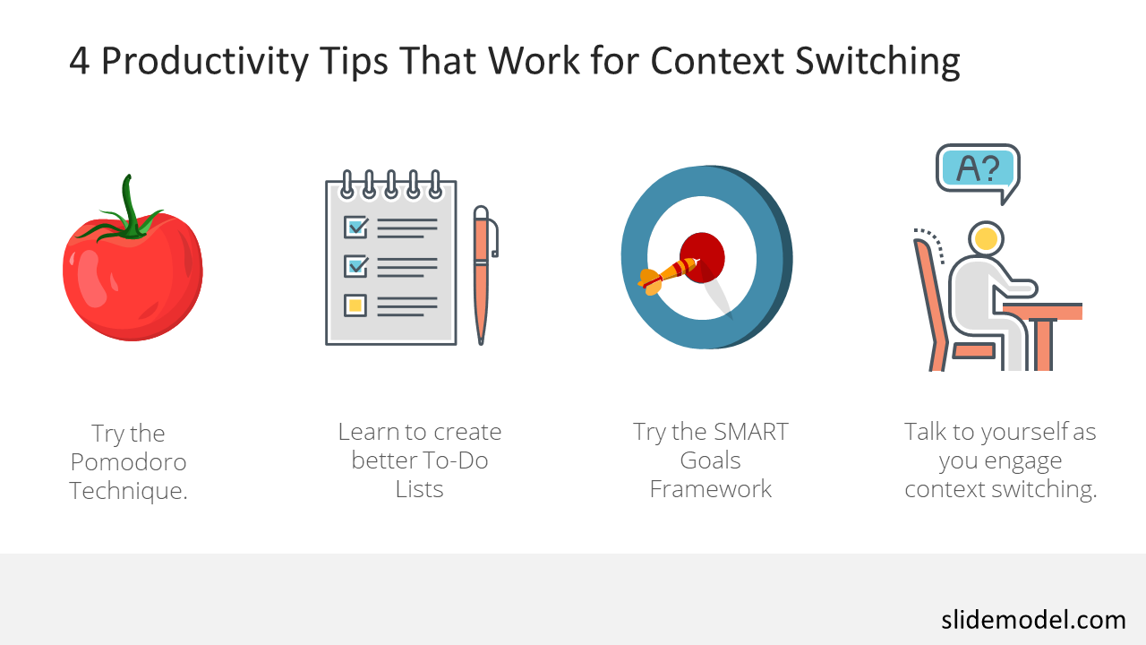 PowerPoint Templates Context Switching Productivity Tips