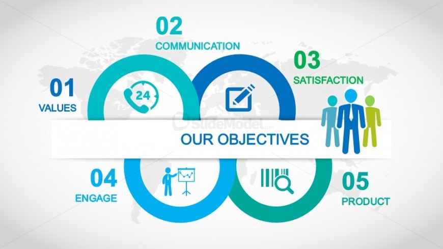 Goals & Objectives Slide Design for PowerPoint