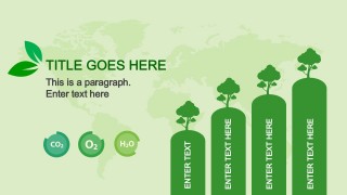 Animated Bar Chart in Natural Resources PowerPoint Template