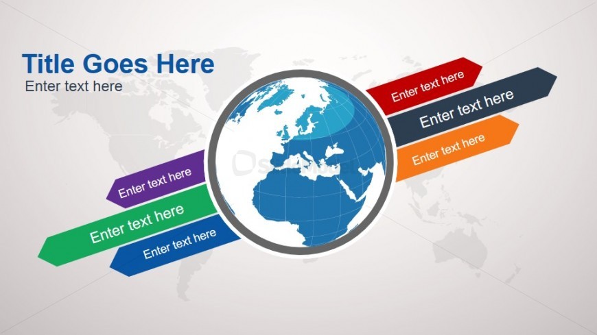 Animated Globe Clipart Design for PowerPoint