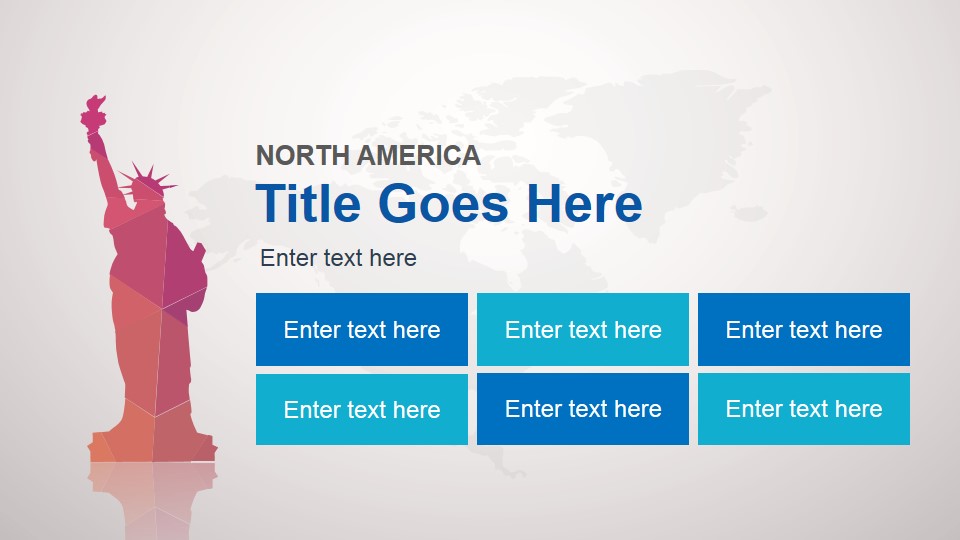 North America Slide Design Template for PowerPoint - SlideModel