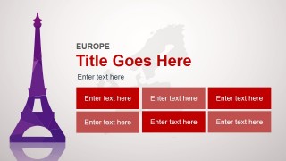 Europe Slide Design Template for PowerPoint