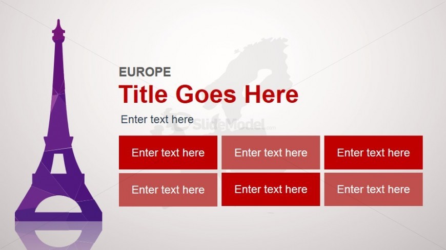 Europe Slide Design Template for PowerPoint
