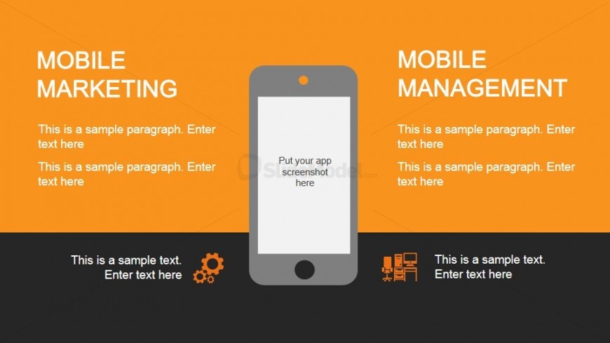 Smartphone Mobile Marketing PowerPoint Slide