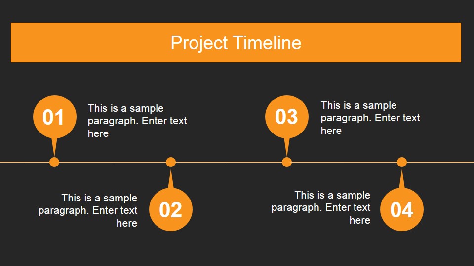 Product Portfolio Timeline Design for PowerPoint