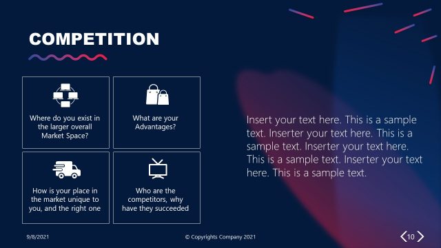 Gradient Elevator Pitch Competition Template
