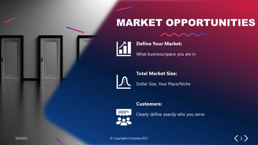 PowerPoint Elevator Pitch Market Opportunity Slide