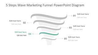 Step 4 of Marketing Funnel Template Diagram 