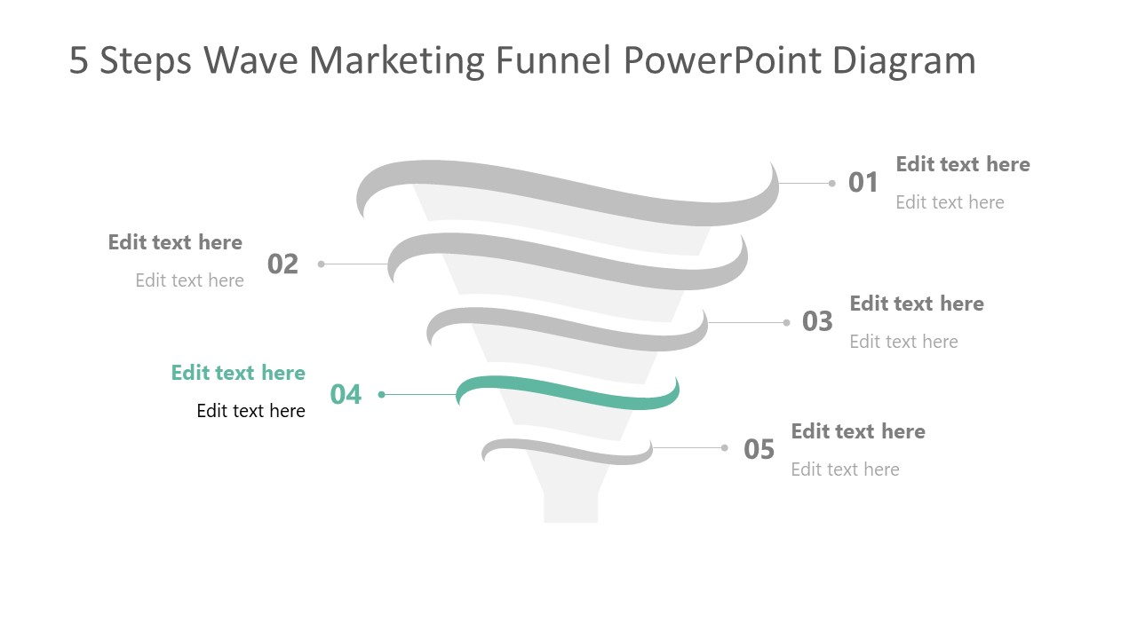 Step 4 of Marketing Funnel Template Diagram 