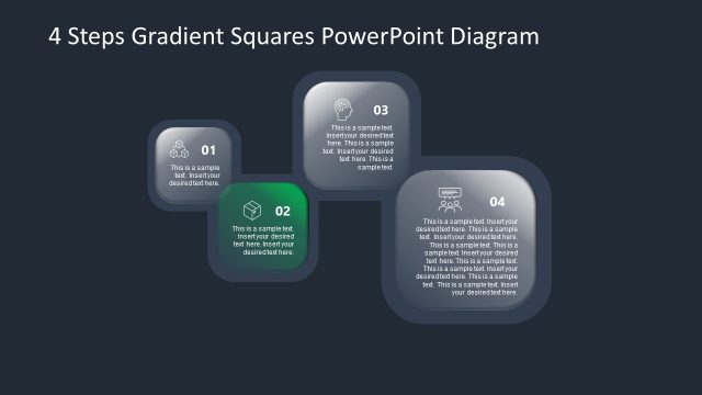 Gradient Squares Diagram Step 2 Template