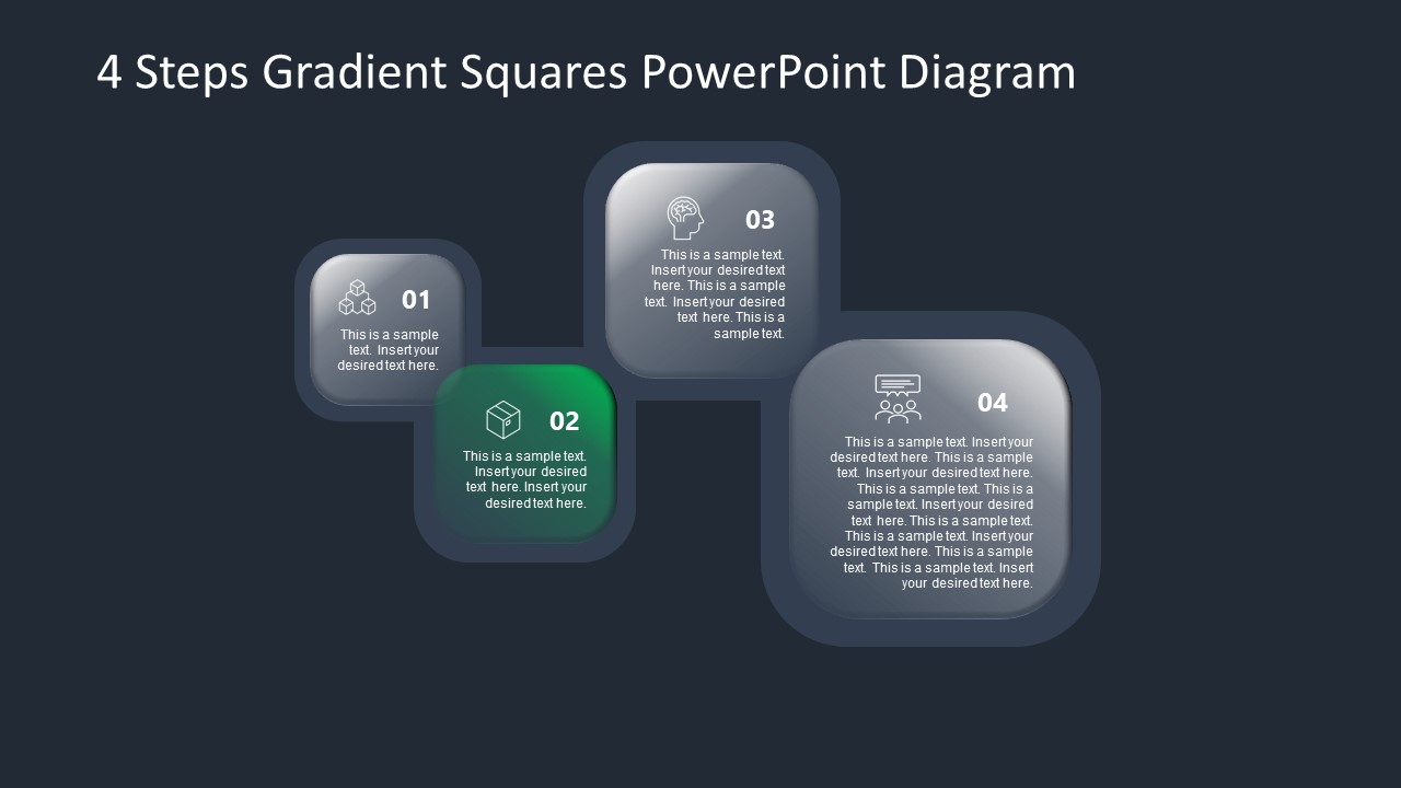 PowerPoint Diagram for Gradient Step 2