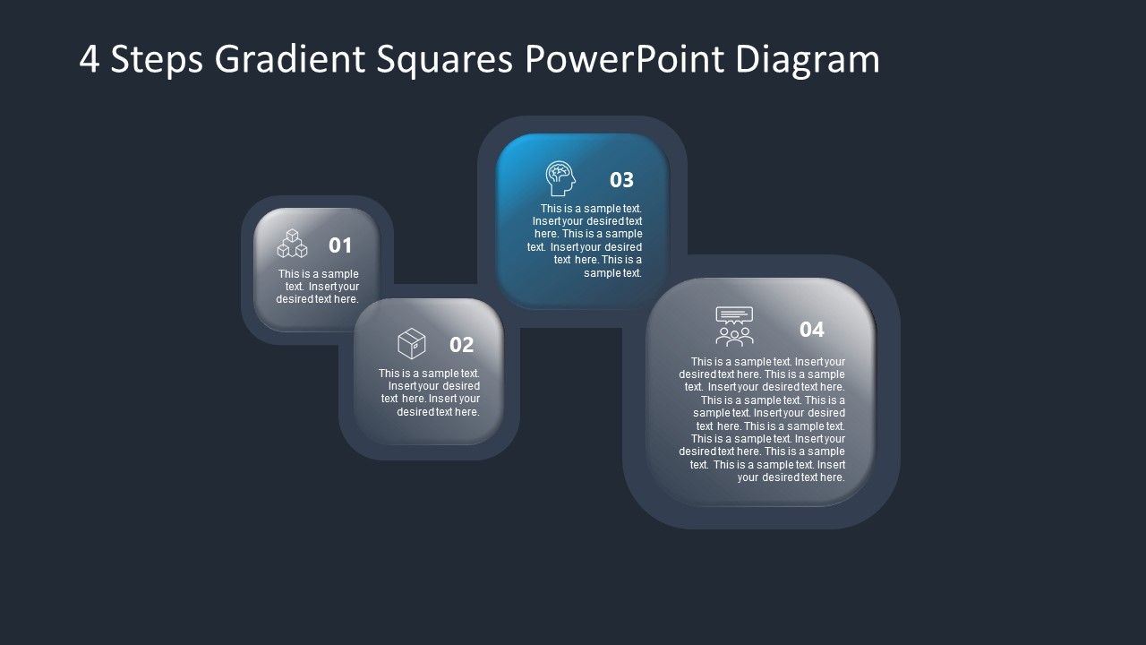 PowerPoint Diagram for Gradient Step 3