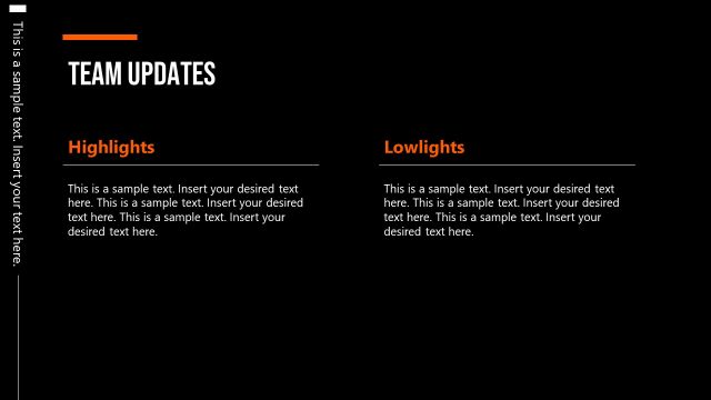 Team Updates PowerPoint Corporate Board Deck