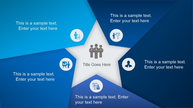 Animated Blue Gradient PowerPoint Template