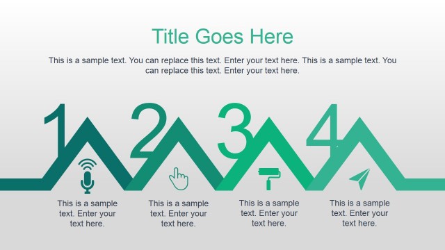 Green Animated Business PowerPoint Template