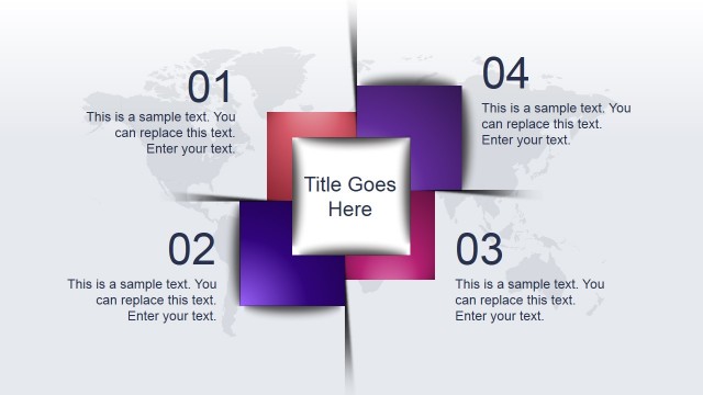 Animated Modern PowerPoint Template with 3D Shapes