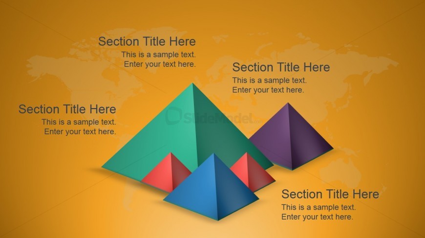 3D Pyramids for PowerPoint
