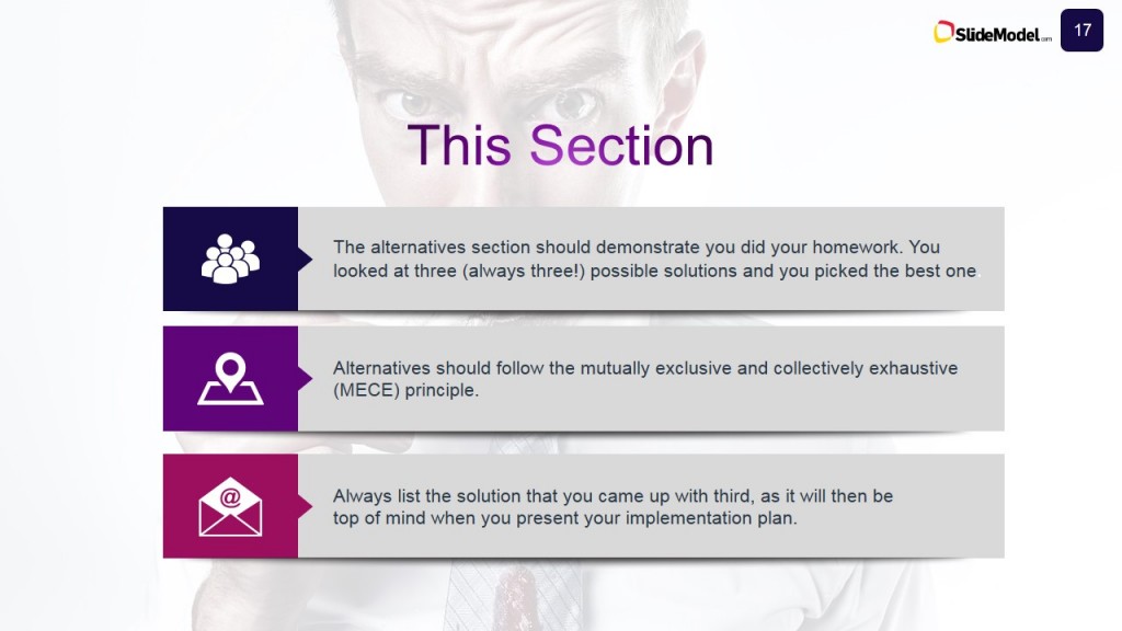 Case Study Business Alternative Options - SlideModel