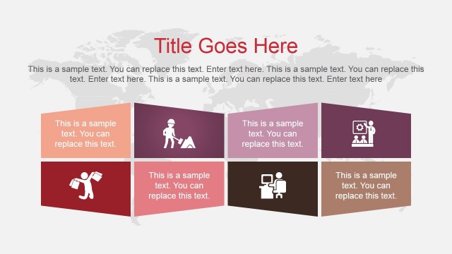 Vibrant Color Shade PowerPoint Template