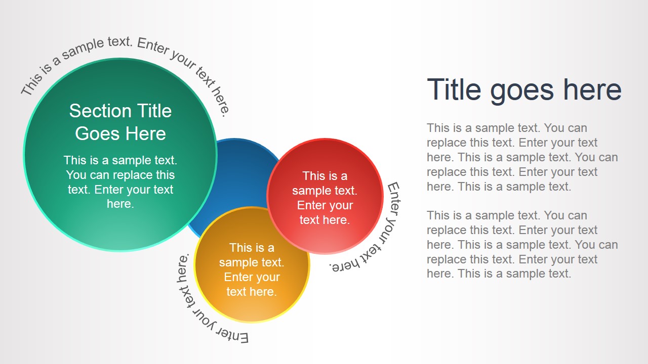 Circles PowerPoint Slide Layout