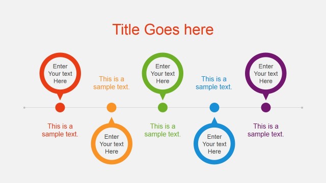 Professional Horizontal Project Timeline