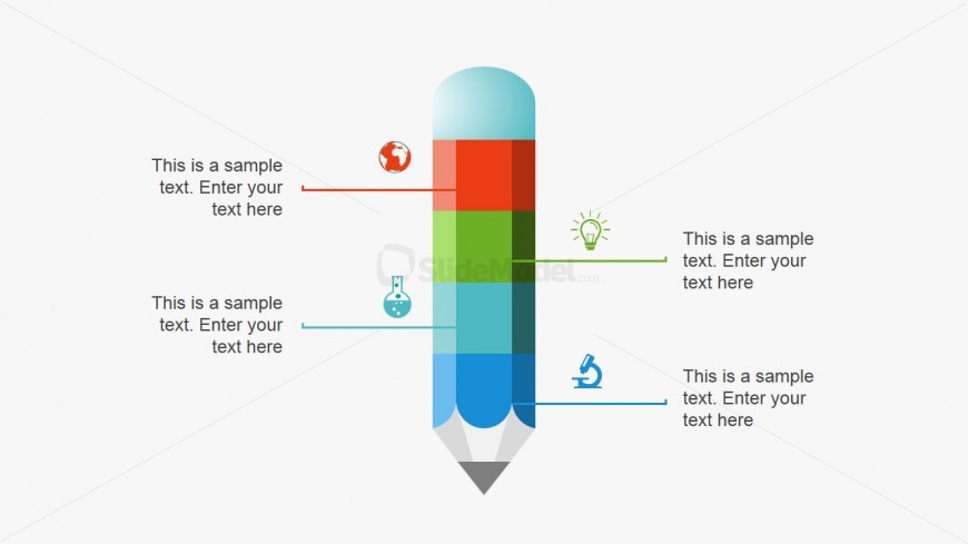 Pencil Metaphor Slide Design