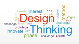 Creative Design Thinking Template Background