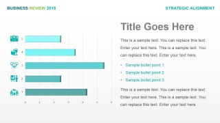 PowerPoint Horizontal Bar Chart with Clipart