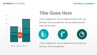 PowerPoint Icons and Data Driven Chart