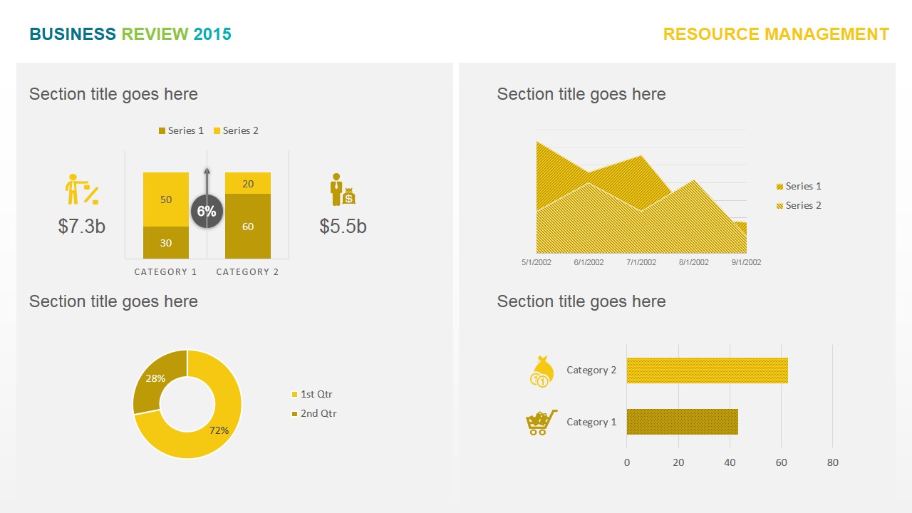 Business Review Powerpoint Template And Presentation Slides