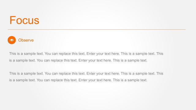 Flat Design Thinking Model PowerPoint Slides