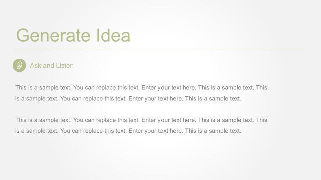 Design Thinking Strategy Innovation Slides