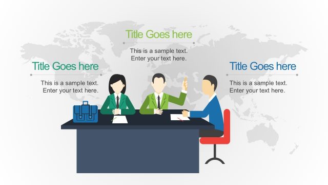 Global Workspace PowerPoint Template