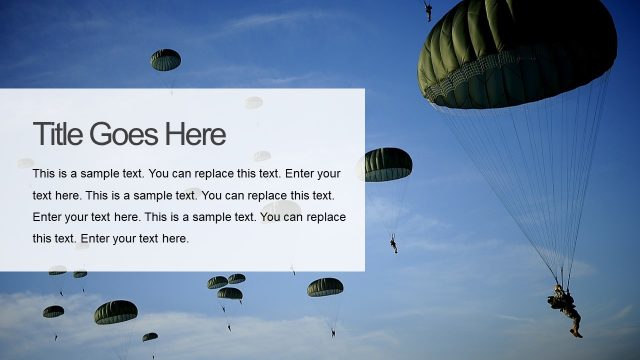 Battlefield War PowerPoint Slide