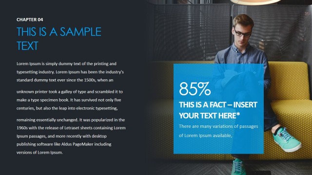 Present your Facts Sales Pitch Design