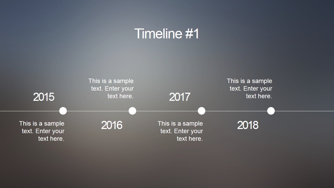iOS Effect Timeline PPT
