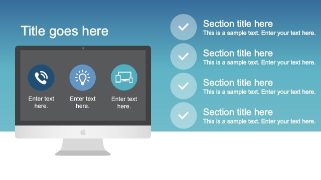 Desktop Mac PowerPoint Design