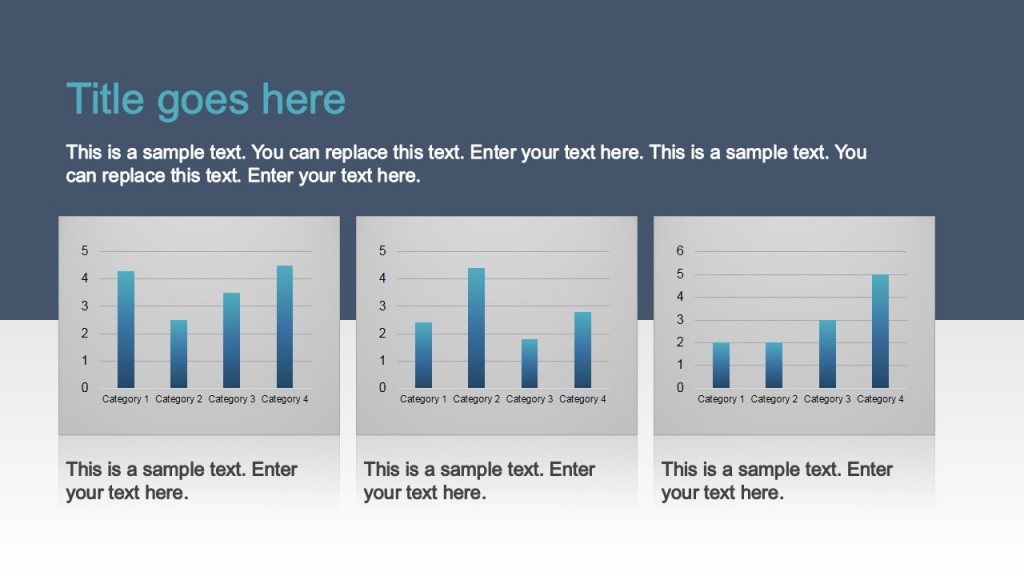 Column Charts Data Driven PowerPoint Template - SlideModel