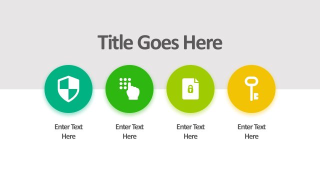 4-Step Process Green Duotone Graphics