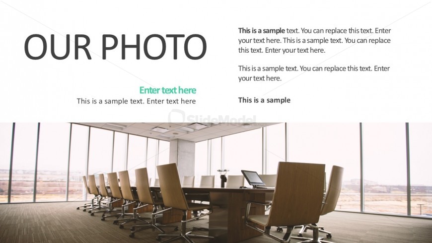 Image Vector With Text Boxes For Business Templates