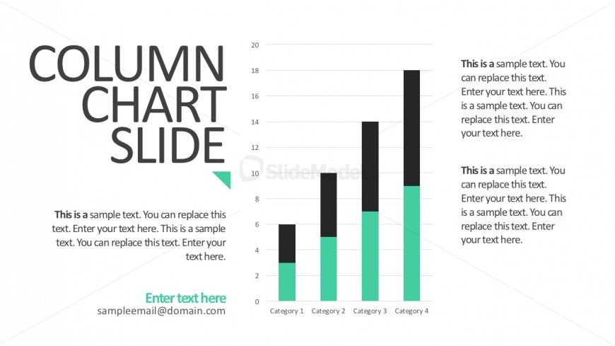 Editable Data Chart PowerPoint Templates