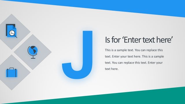 Alphabet PowerPoint Icons