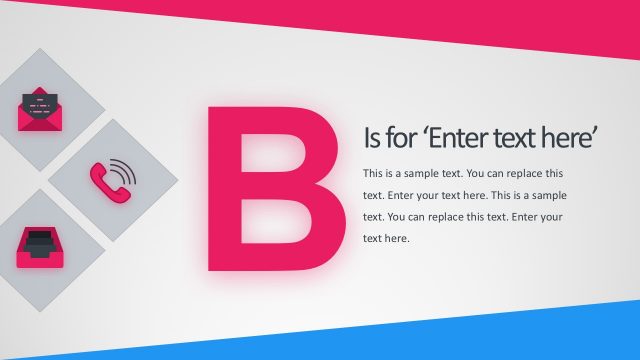 Creative ABC Slide Graphics