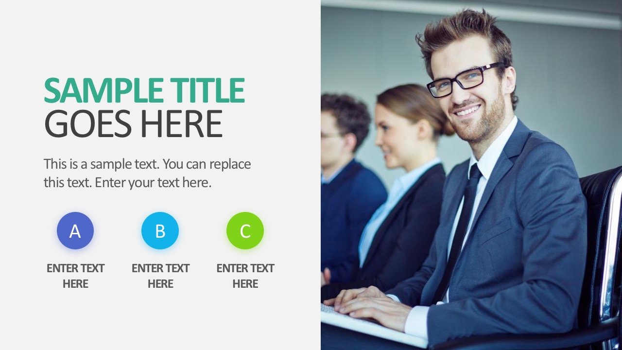 Formal Business Presentation Template - SlideModel