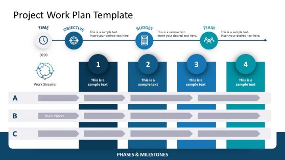 6 Puzzle Pieces For Project Planning, PowerPoint Templates Download, PPT  Background Template