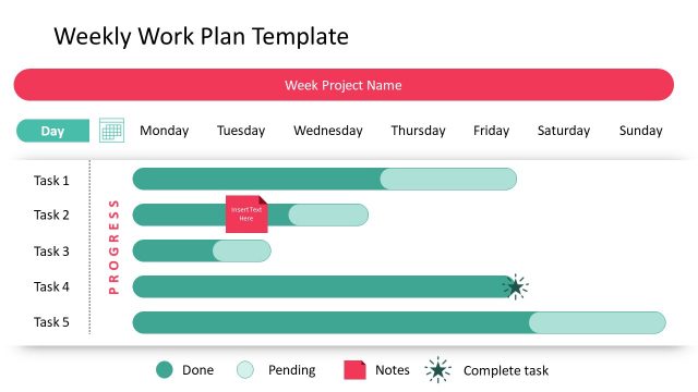 Weekly Work Plan Template