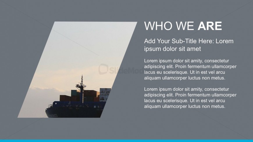Company Background PowerPoint Business Template 