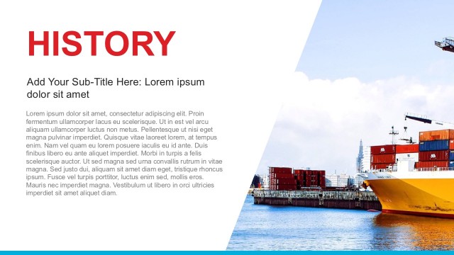 Company History PowerPoint Template