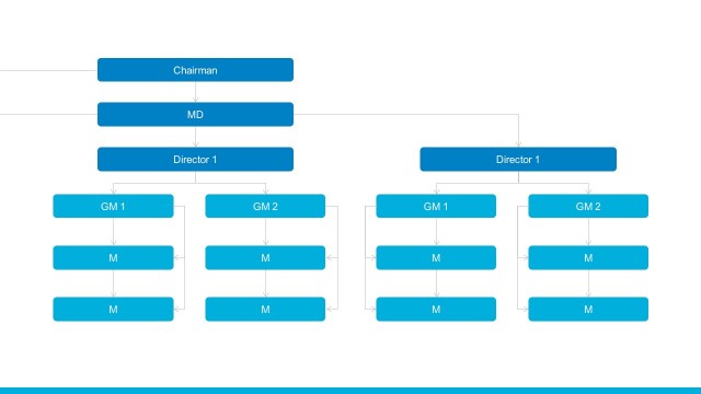 Company Organography PowerPoint Template